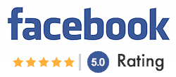 We have a five-star rating on Facebook