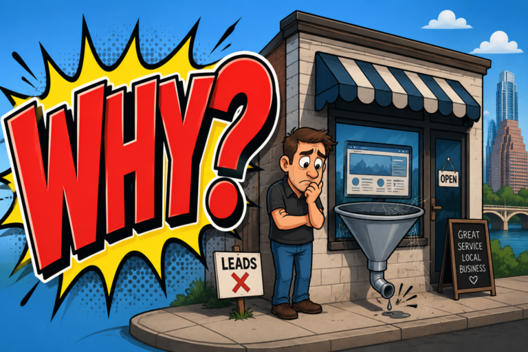 Why Most Small Business Websites Don’t Generate Leads in Austin, Texas